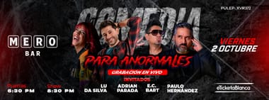 PARA ANORMALES: GRABACIÓN EN VIVO (EN MERO BAR)