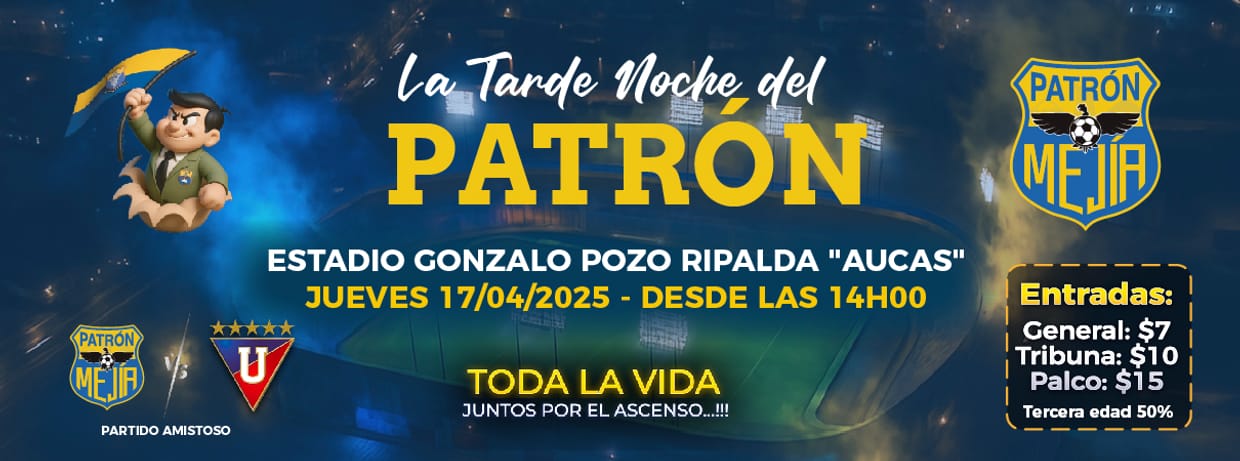 NOCHE DEL PATRÓN