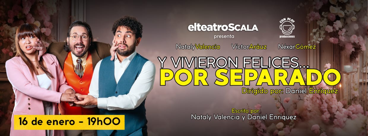 Y VIVIERON FELICES POR SEPARADO VIERNES 16 DE ENERO 19:00