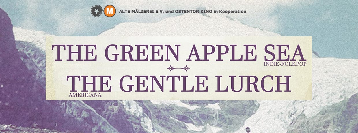 THE GREEN APPLE SEA + THE GENTLE LURCH