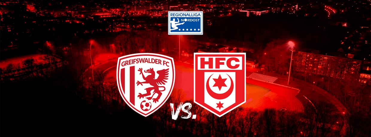 Greifswalder FC vs. Hallescher FC