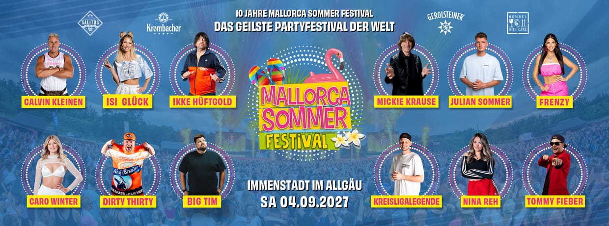 Mallorca Sommer Festival Immenstadt 2027