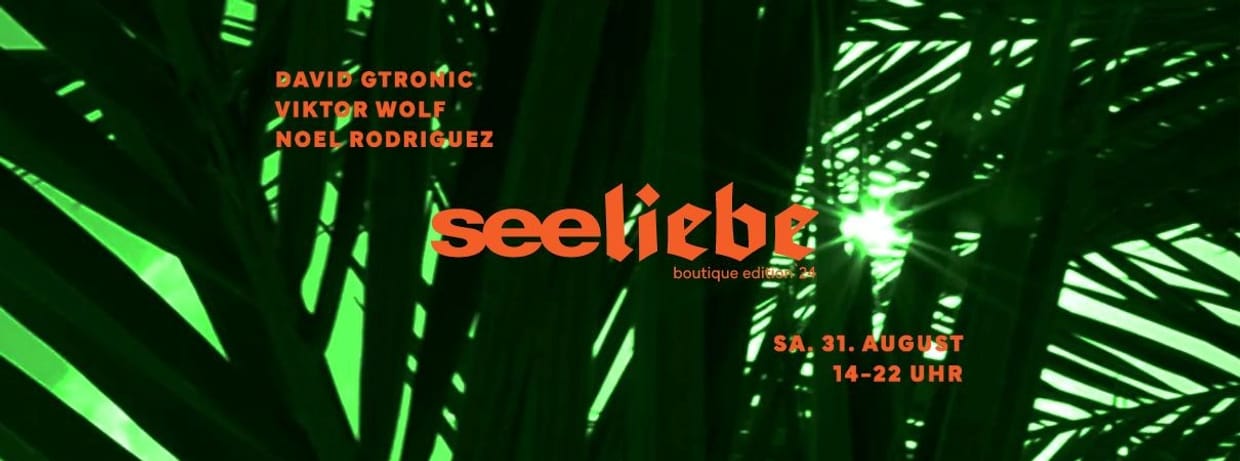 Seeliebe w/ David Gtronic, Viktor Wolf, Noel Rodriguez