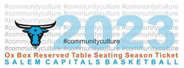 Season Tickets - Ox Box Reserved Table Seating
