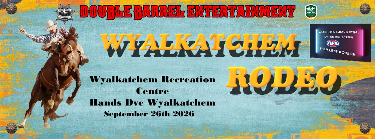 Wyalkatchem Rodeo & AFL 2026 on the Big Screen