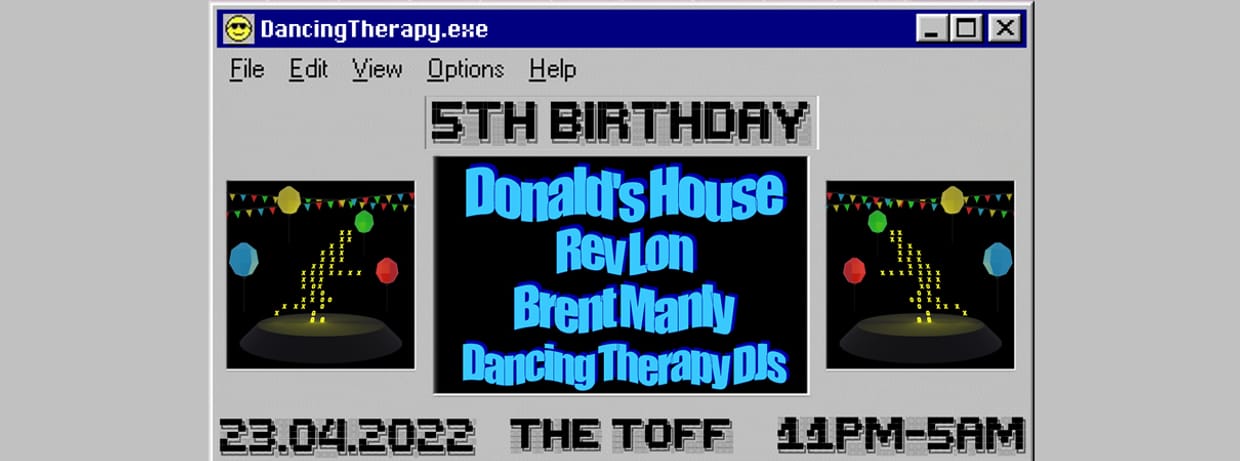 DANCING THERAPY 5TH BIRTHDAY