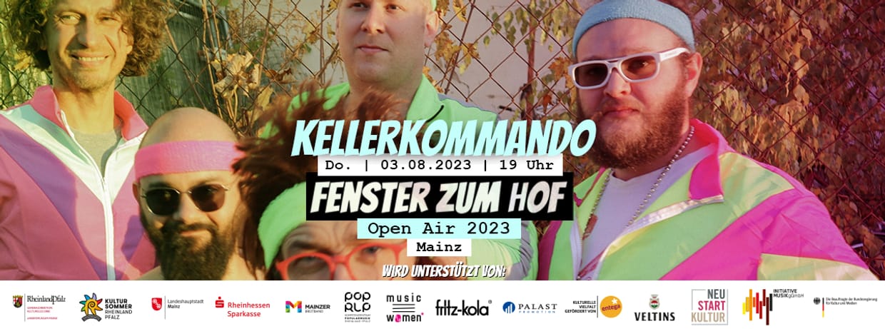 Kellerkommando x Fenster zum Hof-Open Air 2023