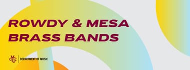 Rowdy Brass and Mesa Brass Bands