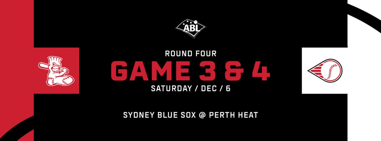 ROUND 4 | Games 3 & 4 vs. Sydney Blue Sox (TEAM Spencer Night)