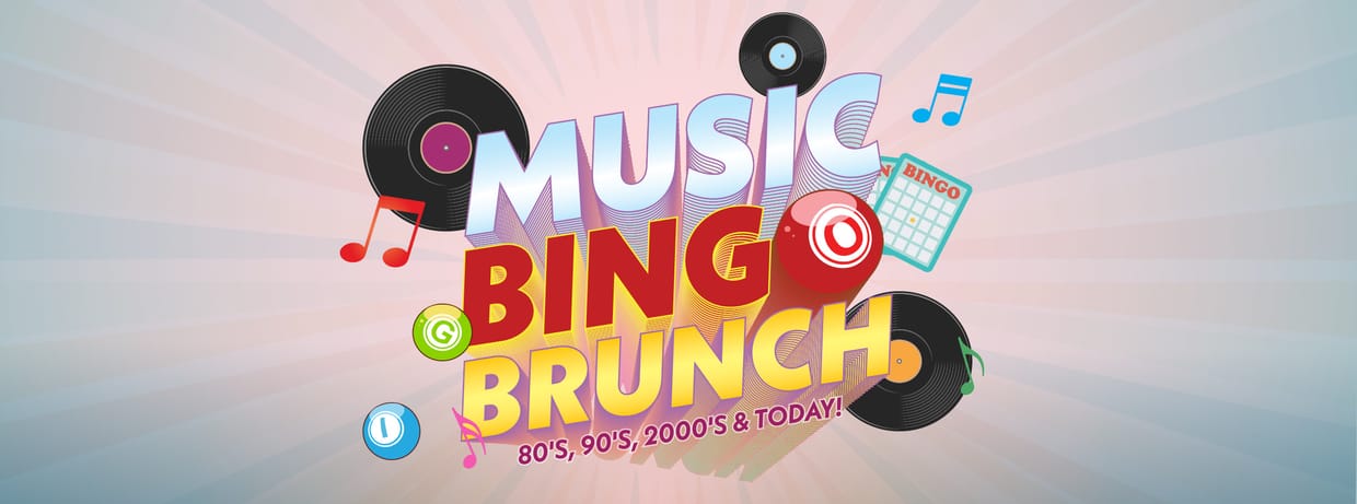MUSIC BINGO 80s, 90s, 2000's and today!