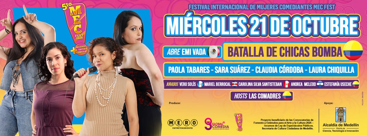 MEC FEST - BATALLA DE COMEDIANTES: CHICAS BOMBA (EN MERO BAR)