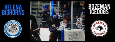 Helena Bighorns vs Bozeman Icedogs