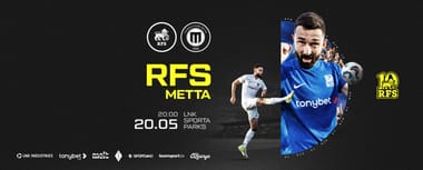 Tonybet Virslīga: RFS - FK Metta