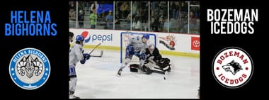Helena Bighorns vs Bozeman Icedogs