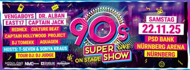 90s Super Show Nürnberg 2025