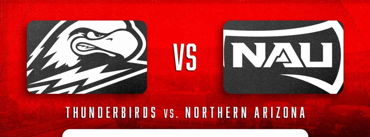 T-Birds Volleyball vs. Northern Arizona