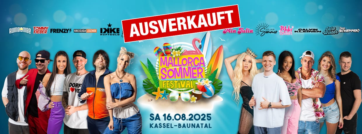 Mallorca Sommer Festival Kassel - Baunatal 2025