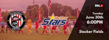 Snohomish United vs Tacoma Stars