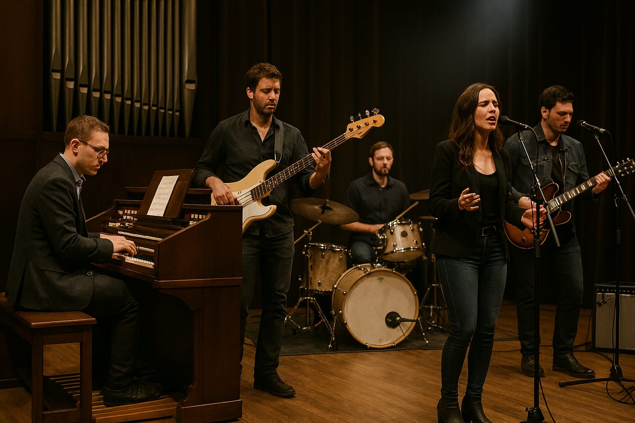 Ensemblepraxis Kirchenorgel und Band