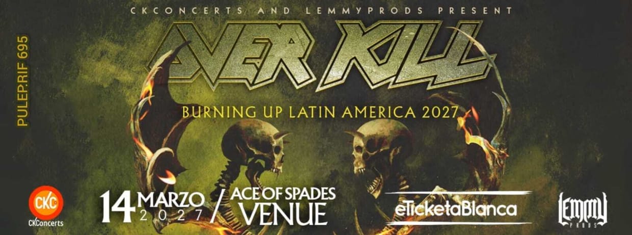 OVERKILL EN BOGOTA