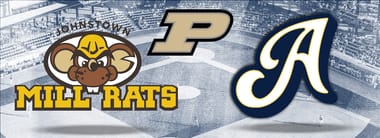 Johnstown Millrats at Lafayette Aviators - Purdue Night