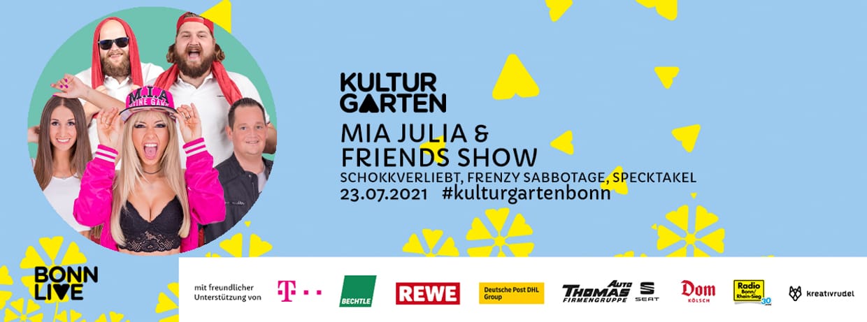 Mia Julia & Friends Show | BonnLive Kulturgarten