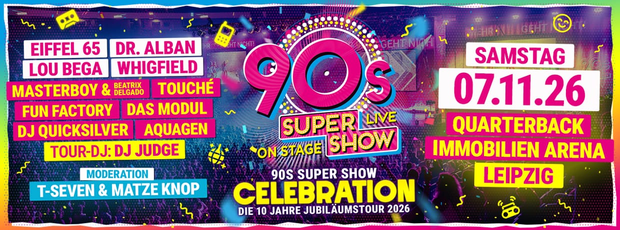 90s Super Show Leipzig 2026