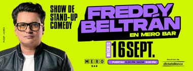 FREDDY BELTRÁN EN MERO BAR