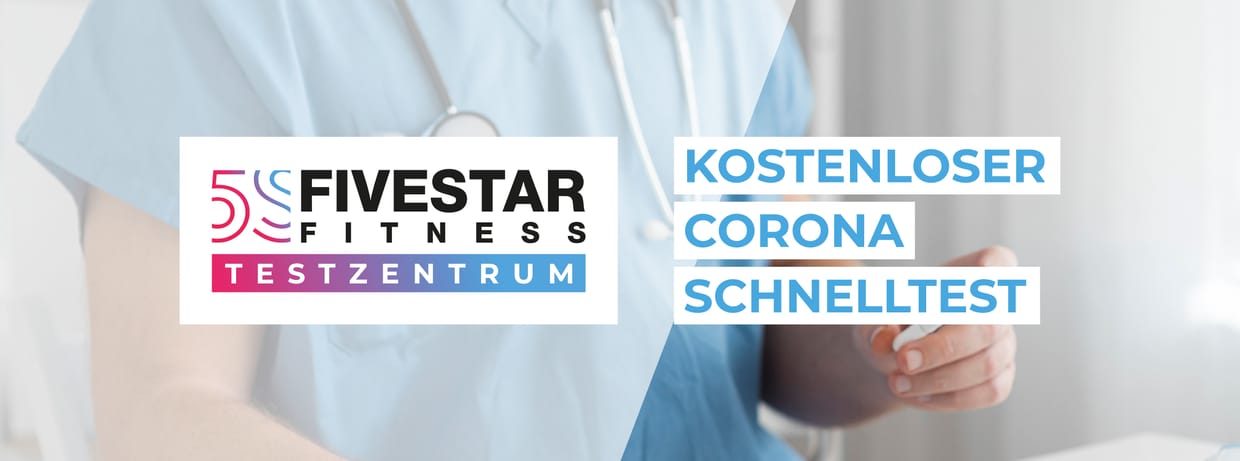 Kostenloser Bürgertest (Mo, 14.06.2021) | Fivestar Fitness Testzentrum Bonn