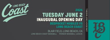 6/02/2026 Long Beach Coast vs. RedPocket Mobiles, Inaugural Opening Day