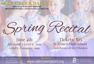 Salt Creek Ballet Presents Children's Division Spring Recital