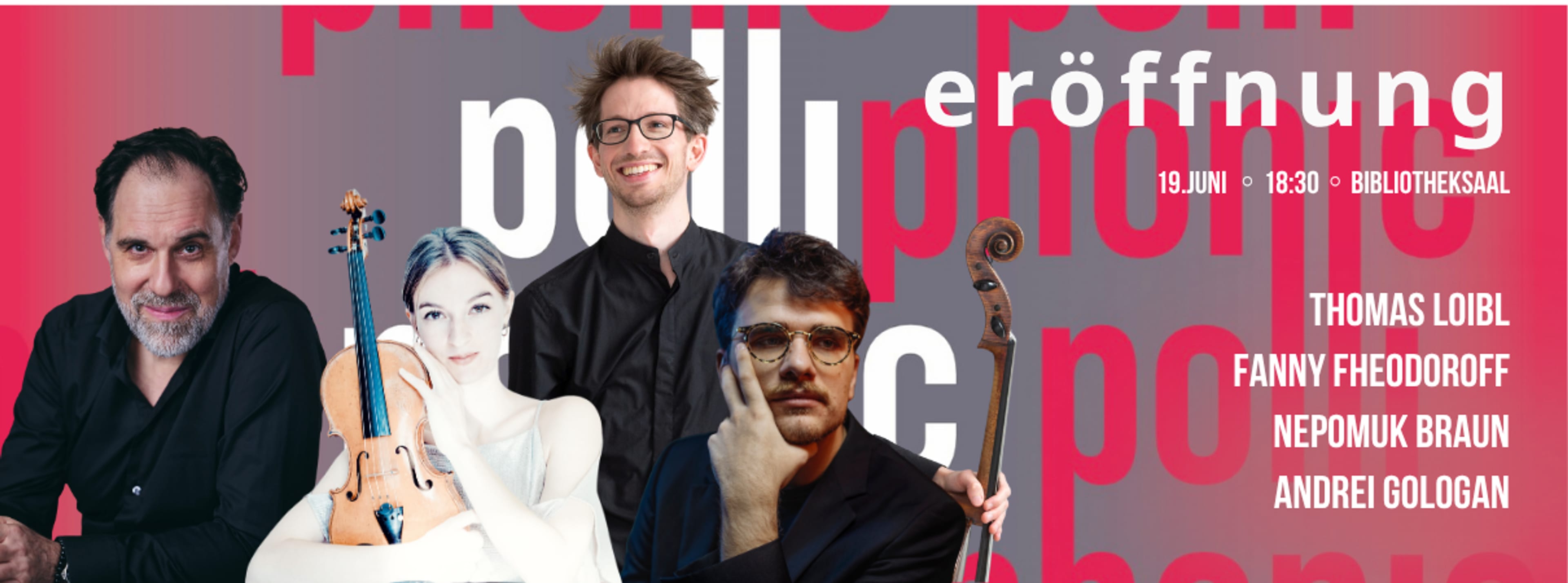 polliphonic eröffnung