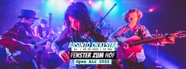 Absinto Orkestra x Fenster zum Hof-Open Air 2022