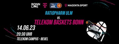 Ratiopharm Ulm vs. Telekom Baskets Bonn | Public Viewing