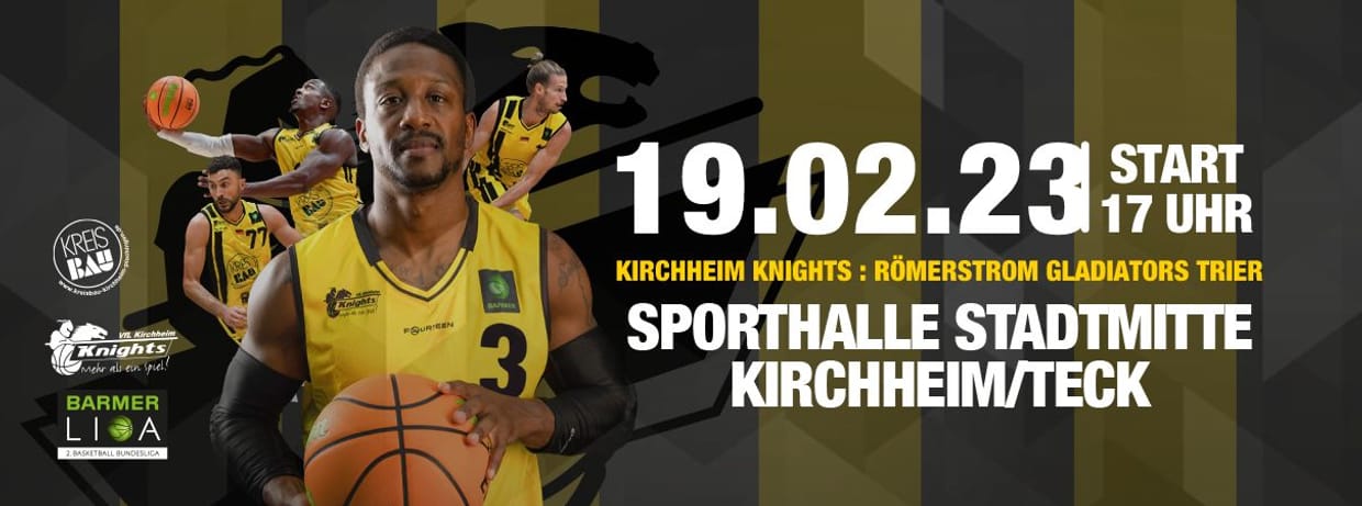 VfL Kirchheim Knights vs. Römerstrom Gladiators Trier