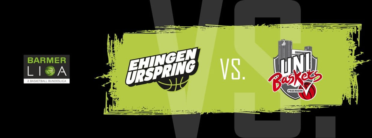 32. Spieltag | TEAM EHINGEN URSPRING vs. Uni Baskets Paderborn