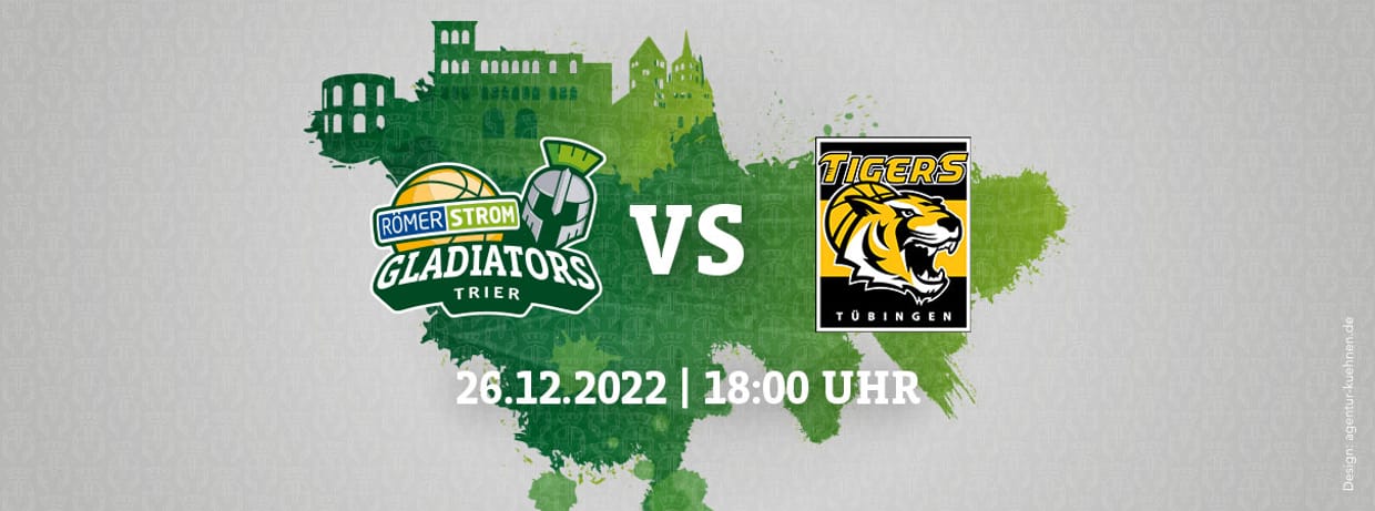 RÖMERSTROM Gladiators Trier vs. Tigers Tübingen