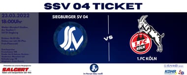 Siegburger SV 04 1.FC Köln
