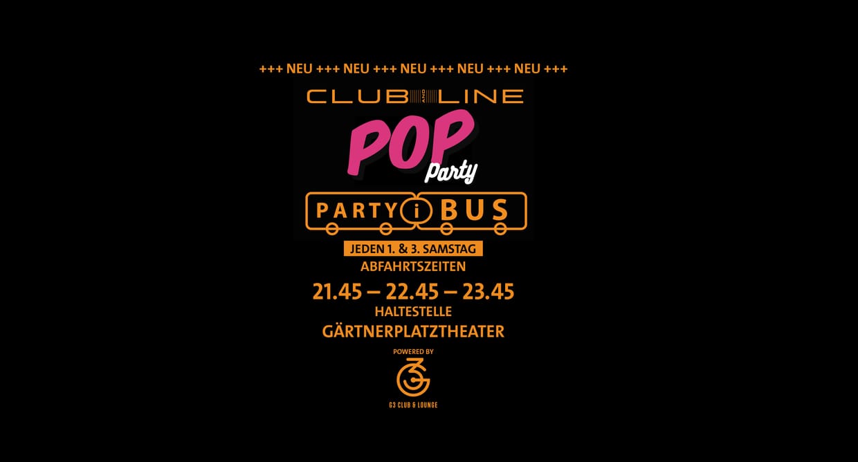 POP PARTY - BUS TICKET 0€