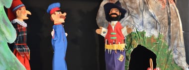 Pautzingers Puppenbühne präsentiert: „Kasper und Balu fangen den Räuber“
