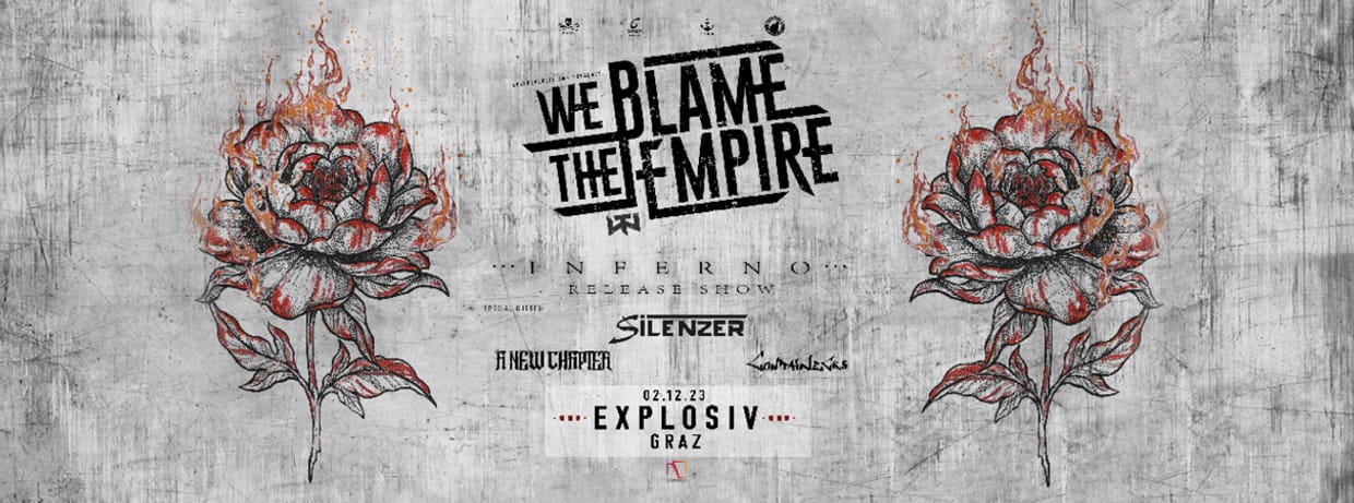 WE BLAME THE EMPIRE - "INFERNO" RELEASE SHOW
