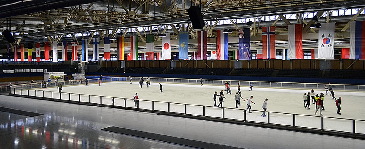 Öffentliches Eislaufen Sportforum Berlin