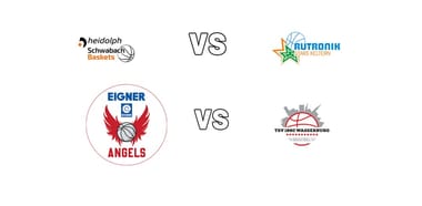 ANGELS CUP - Tag 1 - Heidolph Schwabach Baskets vs. Rutronik Stars Keltern und Eigner Angels vs. TSV 1880 Wasserburg