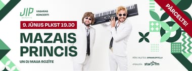 Vasaras koncertu sērija | MAZAIS PRINCIS - PĀRCELTS UZ 09.06.2022 