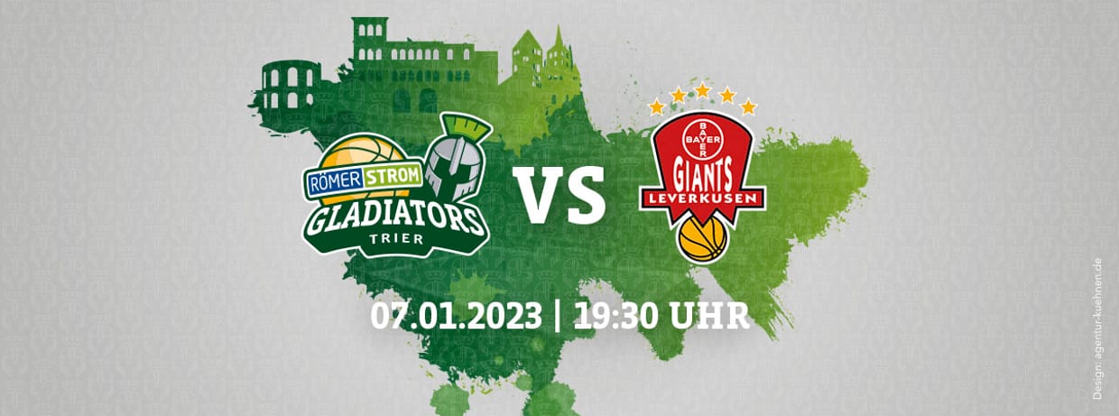 RÖMERSTROM Gladiators Trier vs. Bayer Giants Leverkusen