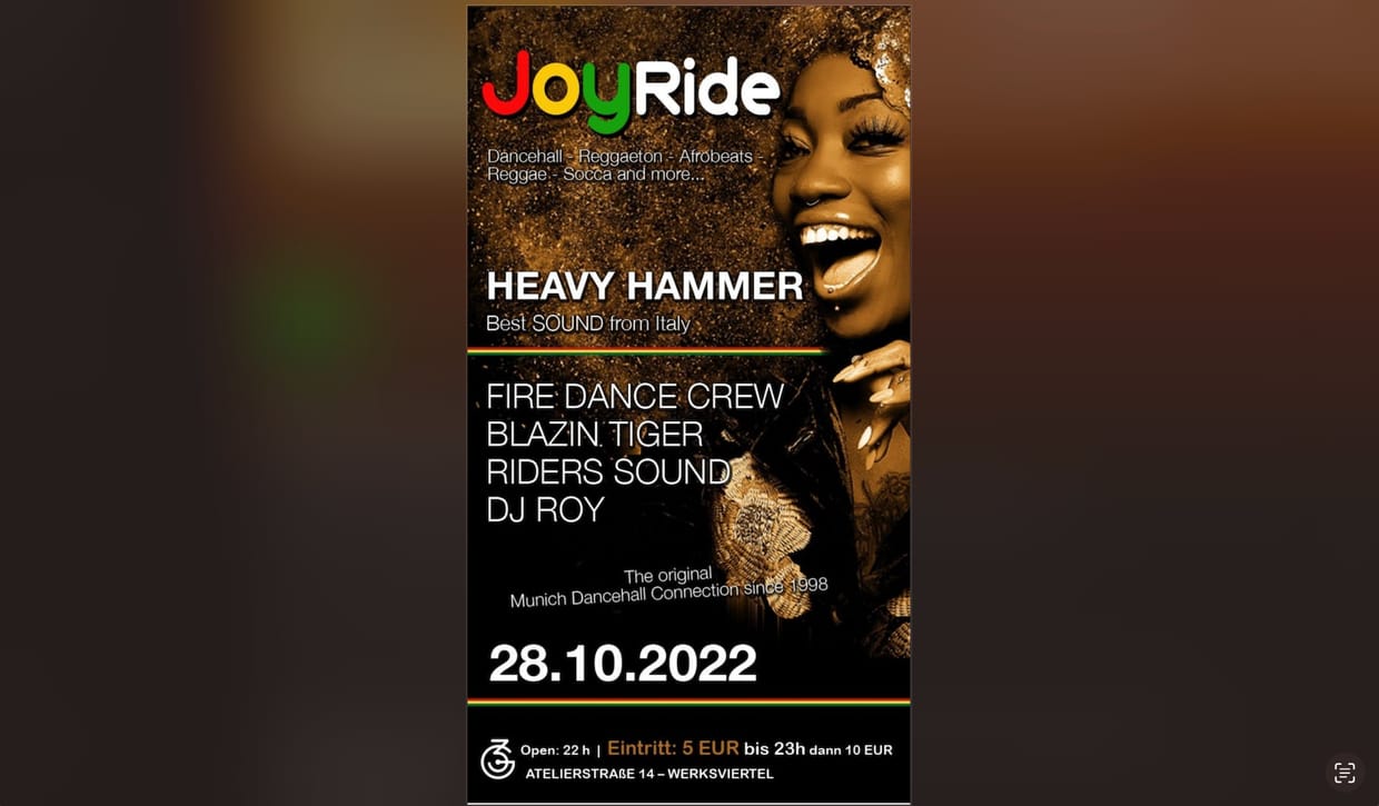 JOYRide – Heavy Hammer, Best Sound from Italy