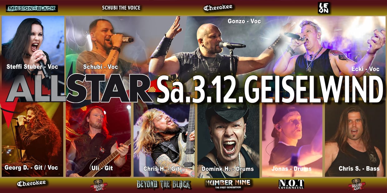 All Star • XXL Heavy Band  • 03.12.2022 Geiselwind