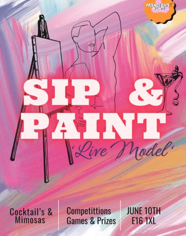 ONP: Paint and Sip (Friends Date Night)