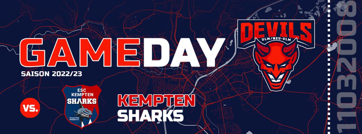 DEVILS Ulm/Neu-Ulm vs. Kempten Sharks