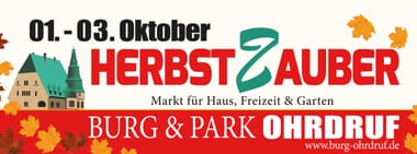 Herbstzauber Burg & Park Ohrdruf